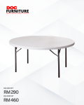Maximize your space with ease! ✨ Our versatile round folding tables from DOC Furniture are your go-to for events, gatherings, or even extra work space. Quality Design, Quality Lifestyle – and incredible convenience!

Available now:
BQ-1220 (4FT): RM 290
BQ-1500 (5FT): RM 460

Ready to host with ease? DM us or visit our store today!

#DOCFurniture #FoldingTable #RoundTable #VersatileFurniture #EventEssentials