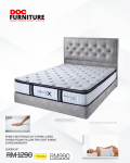 Upgrade your sleep AND your spine! ✨ Get the ultimate comfort and support with the Spine X Spinal Care 10" Queen mattress. Featuring hybrid foam, pillow top, and firm feel, plus a 10-year warranty!

Was RM1290, now only RM990 + enjoy RM300+ free delivery! Don't miss this amazing deal.

Shop now and experience the difference!

#SpineX #Mattress #SpinalCare #DOCFurniture #SleepWell #QualitySleep #MattressSale #HomeLiving #Bedroom #FurnitureMalaysia