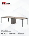 Elevate your meetings with our sleek rectangular conference tables! Available in sizes 2400mm, 3000mm, and 3600mm with prices starting from RM1800. Quality design for a quality lifestyle by DOC Furniture. Get yours with FREE delivery on RM300+ orders!

#ConferenceTable #OfficeFurniture #MeetingRoom #QualityDesign #DOCFurniture

DM us to learn more or order yours today!