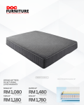Discover the secret to amazing sleep! 😴 Upgrade to the DOC Furniture iSpring Pocket Spring Mattress for ultimate comfort and support. Enjoy special prices on Queen & King sizes + FREE delivery on orders RM300+! Backed by a 10-year warranty, it's quality sleep guaranteed.

#DOCFurniture #QualitySleep #Mattress #PocketSpring #BedroomGoals #InvestInSleep